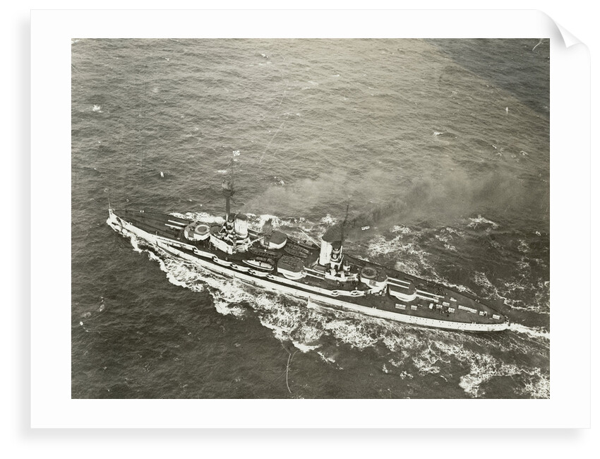 German Kaiser-class dreadnought battleship SMS 'Friedrich der Grosse' (1911) by unknown