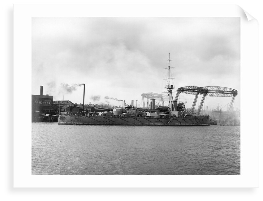 Battleship HMS 'Hercules' (1910) by unknown