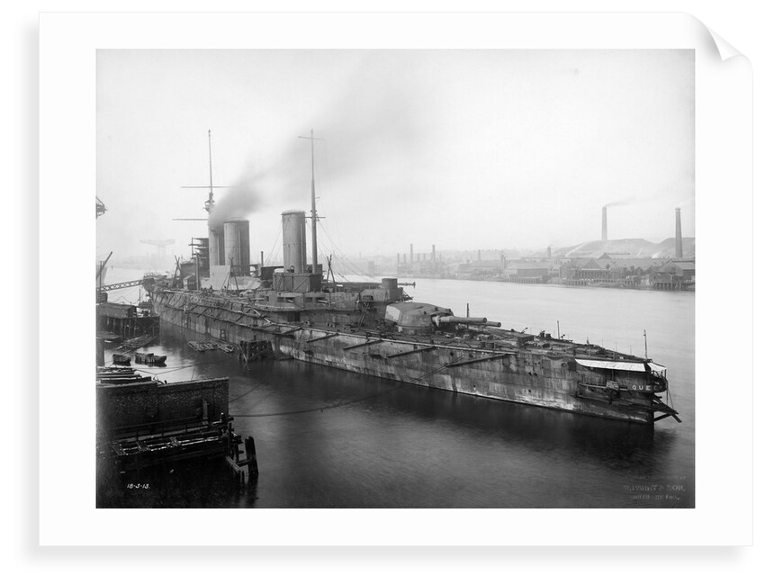 Battlecruiser HMS 'Queen Mary' (1912) by unknown