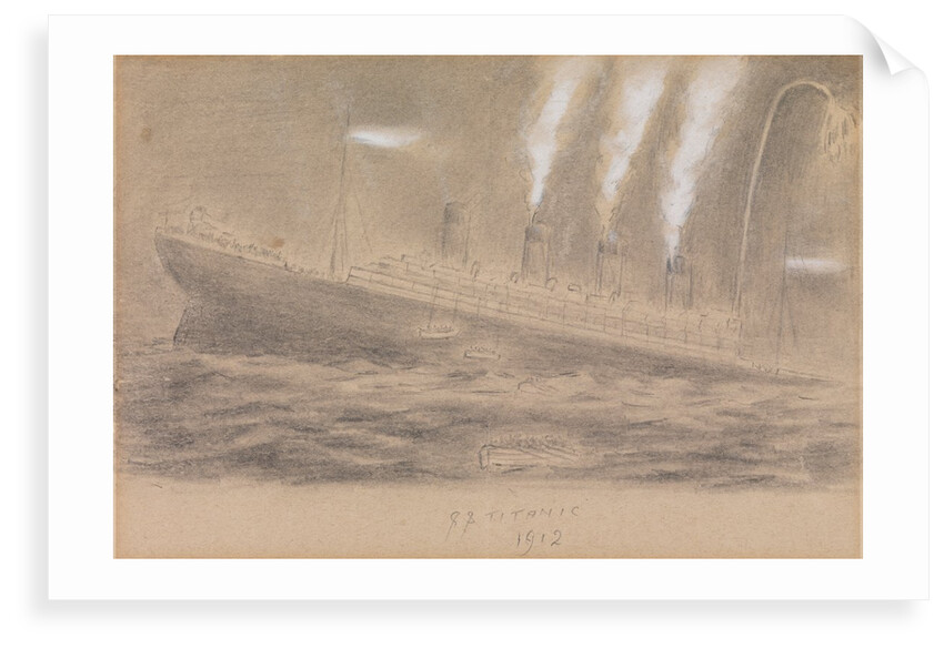 SS Titanic, 1912 by Leo James Hyland
