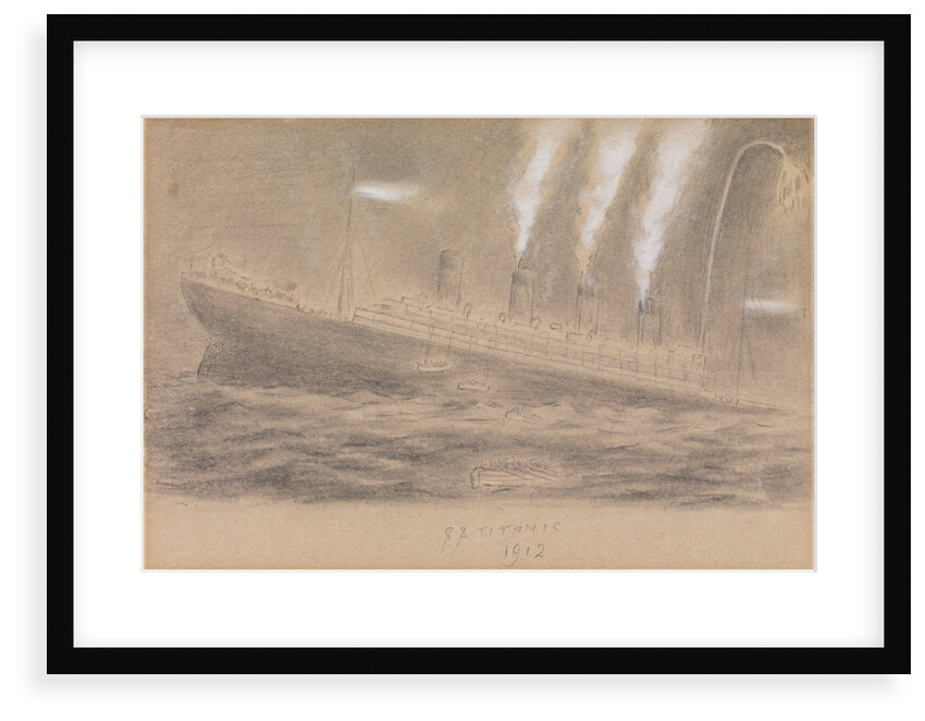 SS Titanic, 1912 by Leo James Hyland