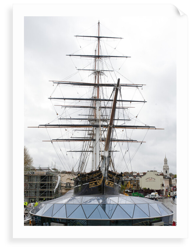 Refurbished clipper 'Cutty Sark' (1869), re-opened 25 April 2012 by National Maritime Museum