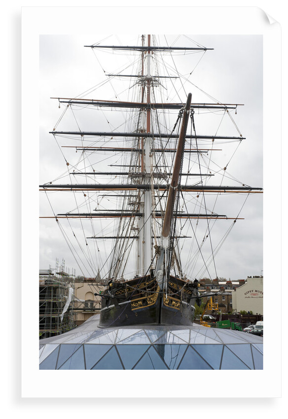 Refurbished clipper 'Cutty Sark' (1869), re-opened 25 April 2012 by National Maritime Museum
