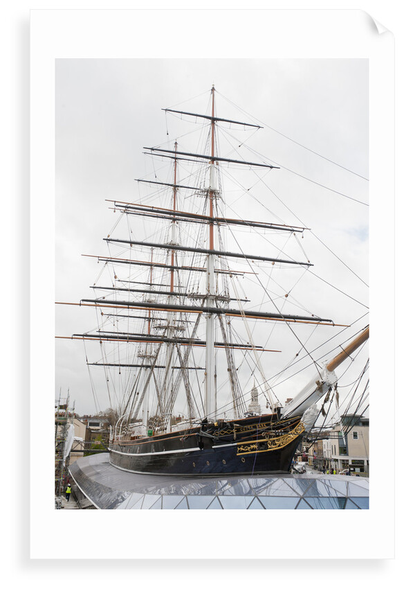 Refurbished clipper 'Cutty Sark' (1869), re-opened 25 April 2012 by National Maritime Museum