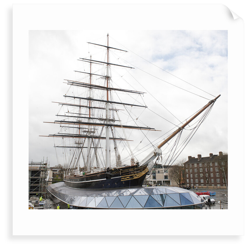Refurbished clipper 'Cutty Sark' (1869), re-opened 25 April 2012 by National Maritime Museum