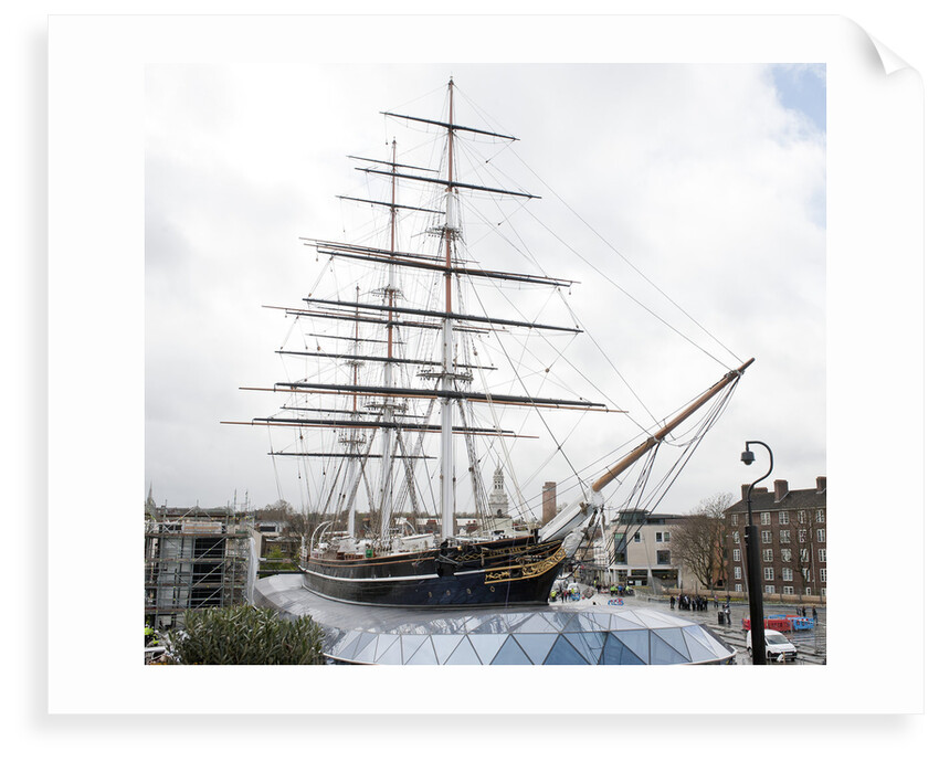 Refurbished clipper 'Cutty Sark' (1869), re-opened 25 April 2012 by National Maritime Museum