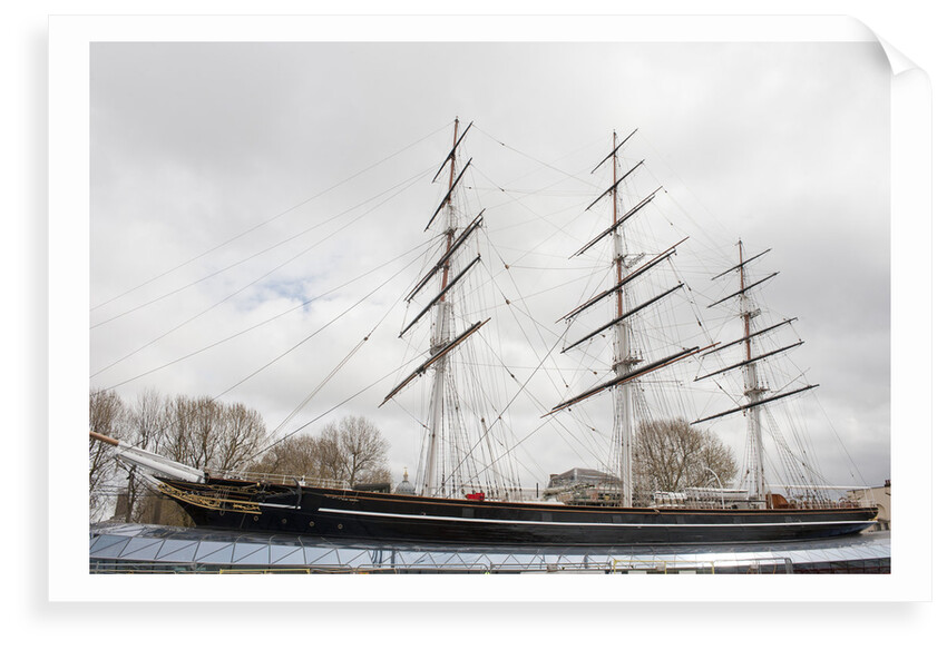 Refurbished clipper 'Cutty Sark' (1869), re-opened 25 April 2012 by National Maritime Museum