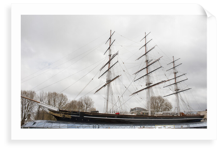 Refurbished clipper 'Cutty Sark' (1869), re-opened 25 April 2012 by National Maritime Museum