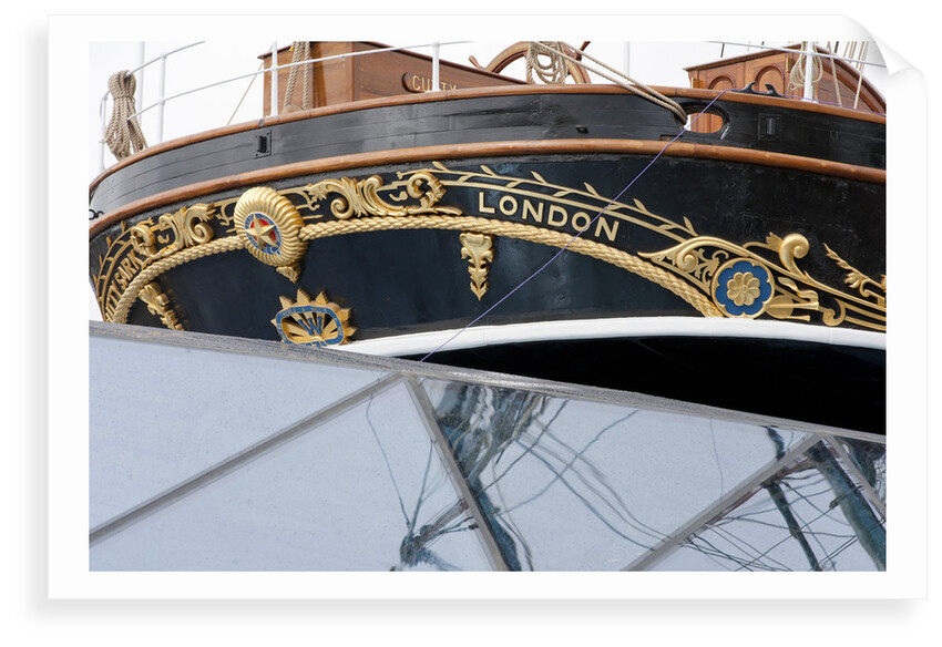 Refurbished clipper 'Cutty Sark' (1869), re-opened 25 April 2012 by National Maritime Museum