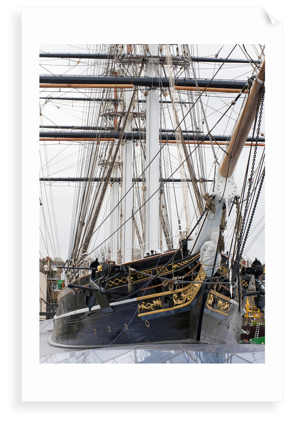 Refurbished clipper 'Cutty Sark' (1869), re-opened 25 April 2012 by National Maritime Museum