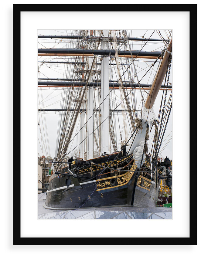 Refurbished clipper 'Cutty Sark' (1869), re-opened 25 April 2012 by National Maritime Museum