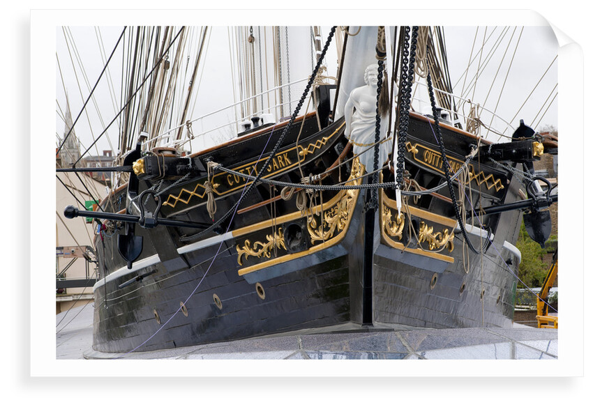 Refurbished clipper 'Cutty Sark' (1869), re-opened 25 April 2012 by Royal Museums Greenwich Photo Studio