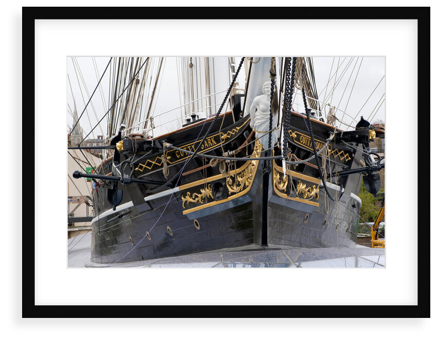 Refurbished clipper 'Cutty Sark' (1869), re-opened 25 April 2012 by Royal Museums Greenwich Photo Studio