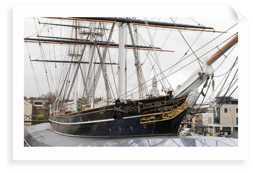 Refurbished clipper 'Cutty Sark' (1869), re-opened 25 April 2012 by National Maritime Museum
