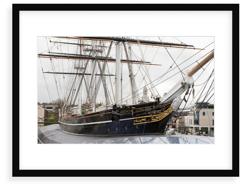 Refurbished clipper 'Cutty Sark' (1869), re-opened 25 April 2012 by National Maritime Museum
