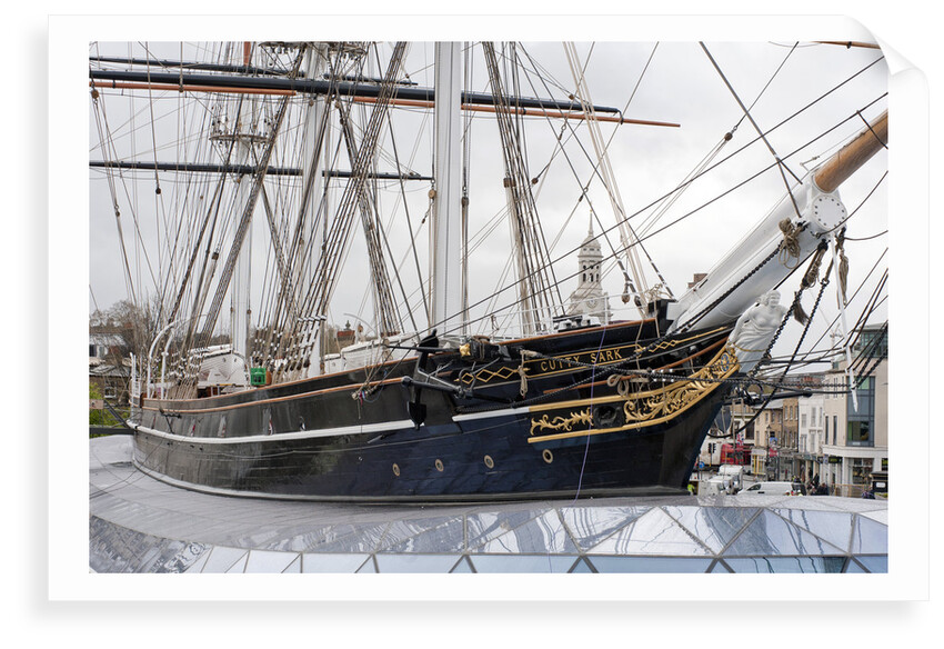 Refurbished clipper 'Cutty Sark' (1869), re-opened 25 April 2012 by National Maritime Museum