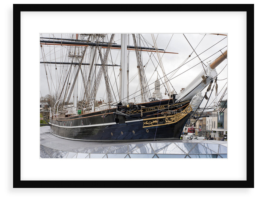 Refurbished clipper 'Cutty Sark' (1869), re-opened 25 April 2012 by National Maritime Museum
