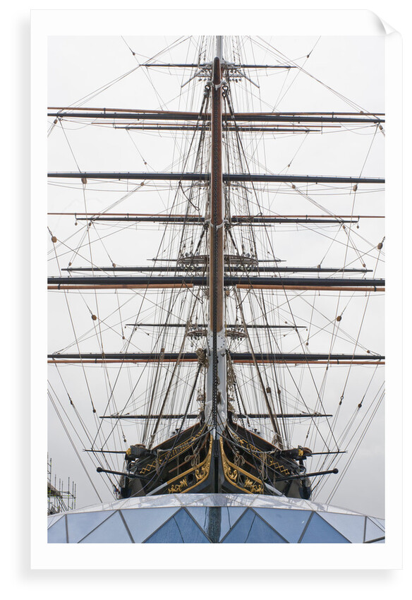Refurbished clipper 'Cutty Sark' (1869), re-opened 25 April 2012 by National Maritime Museum