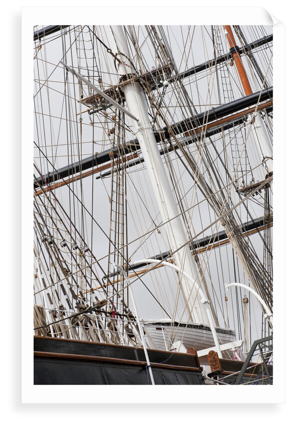 Refurbished clipper 'Cutty Sark' (1869), re-opened 25 April 2012 by National Maritime Museum