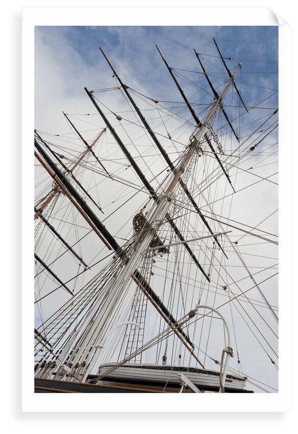 Refurbished clipper 'Cutty Sark' (1869), re-opened 25 April 2012 by National Maritime Museum