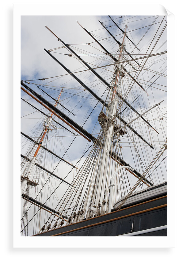 Refurbished clipper 'Cutty Sark' (1869), re-opened 25 April 2012 by National Maritime Museum