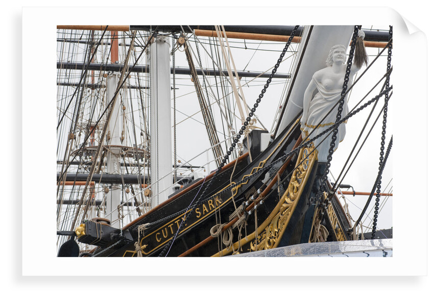 Refurbished clipper 'Cutty Sark' (1869), re-opened 25 April 2012 by National Maritime Museum