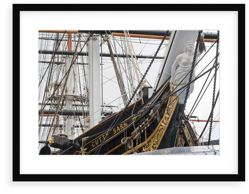 Refurbished clipper 'Cutty Sark' (1869), re-opened 25 April 2012 by National Maritime Museum