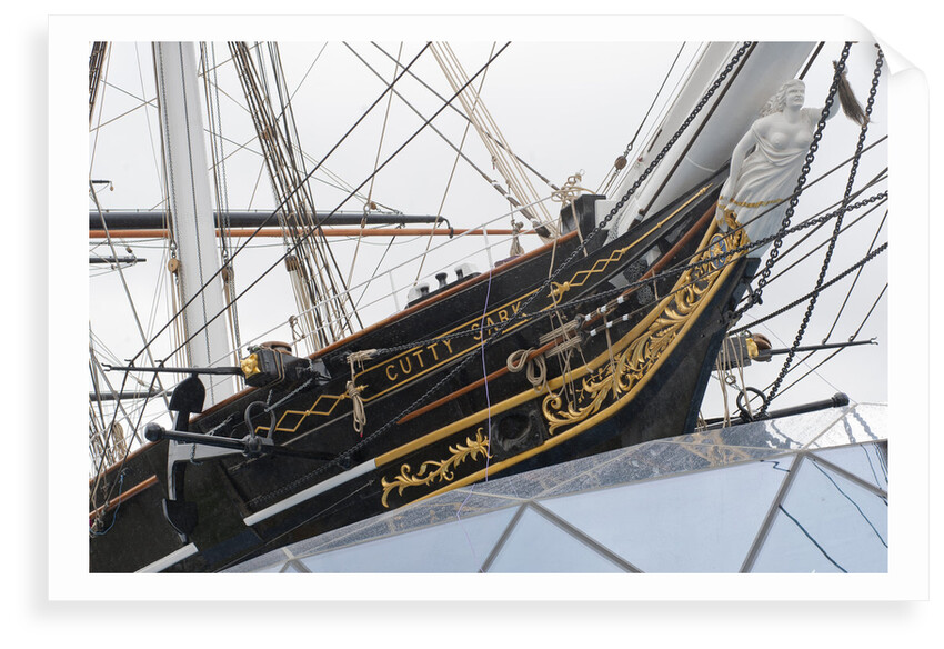 Refurbished clipper 'Cutty Sark' (1869), re-opened 25 April 2012 by National Maritime Museum