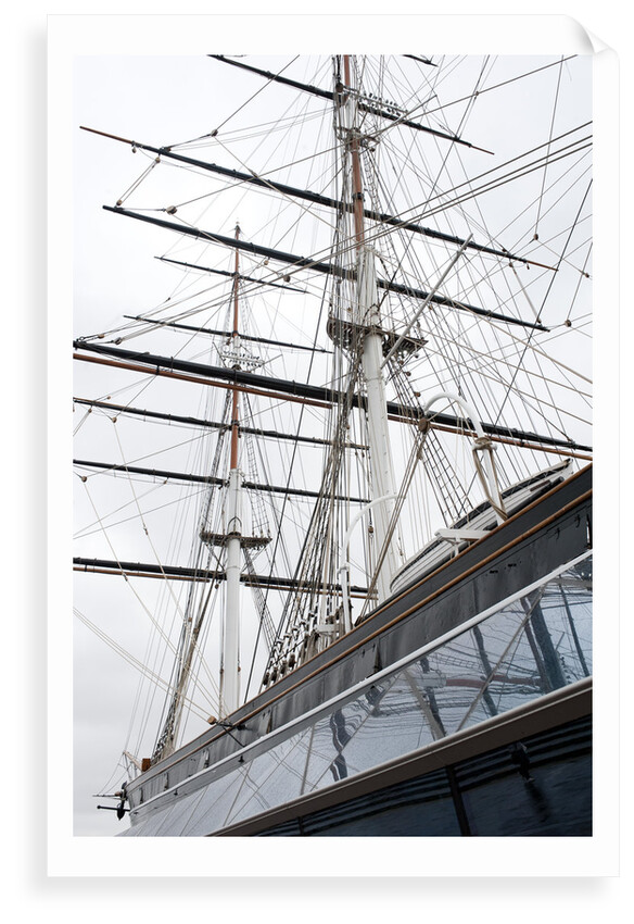 Refurbished clipper 'Cutty Sark' (1869), re-opened 25 April 2012 by National Maritime Museum
