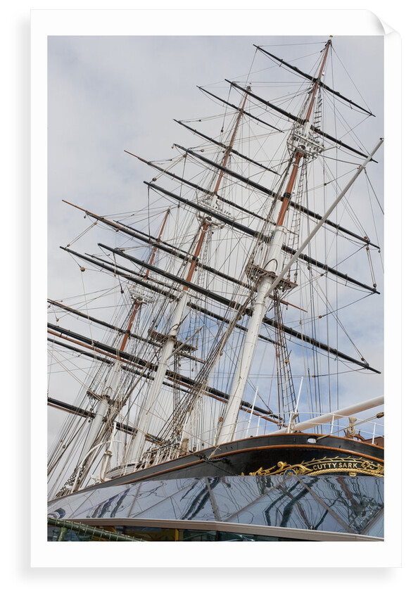 Refurbished clipper 'Cutty Sark' (1869), re-opened 25 April 2012 by National Maritime Museum