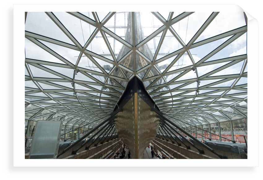 Refurbished clipper 'Cutty Sark' (1869), re-opened 25 April 2012 by National Maritime Museum
