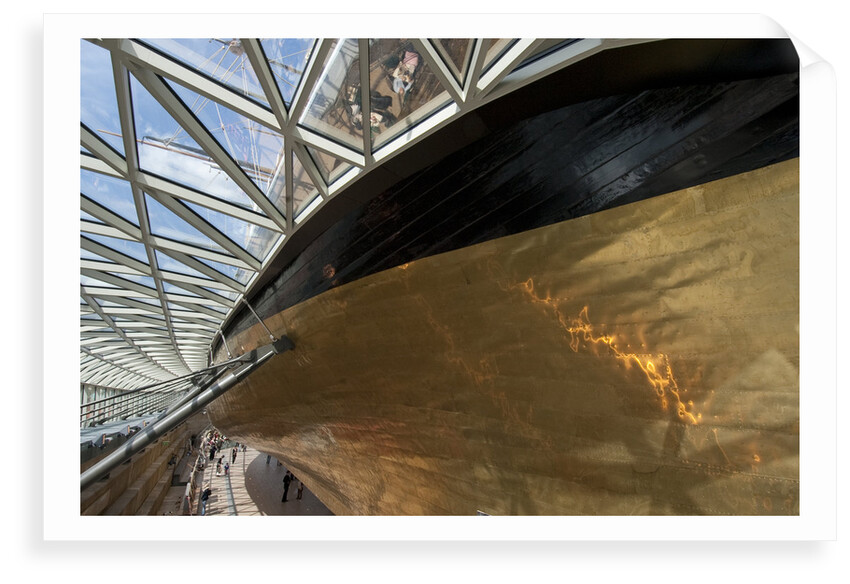 Refurbished clipper 'Cutty Sark' (1869), re-opened 25 April 2012 by National Maritime Museum