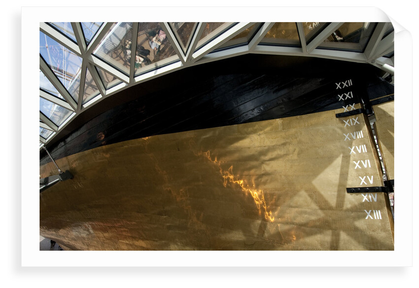 Refurbished clipper 'Cutty Sark' (1869), re-opened 25 April 2012 by National Maritime Museum