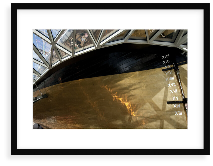 Refurbished clipper 'Cutty Sark' (1869), re-opened 25 April 2012 by National Maritime Museum