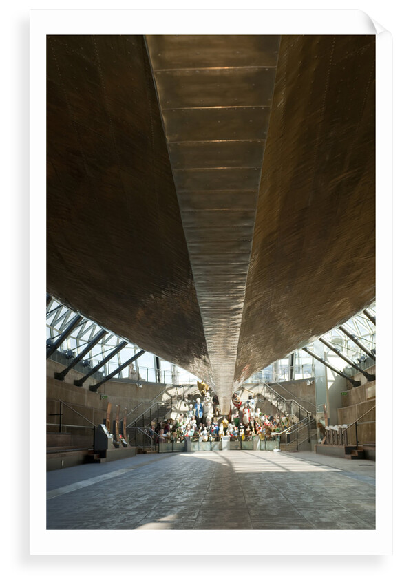 Refurbished clipper 'Cutty Sark' (1869), re-opened 25 April 2012 by National Maritime Museum