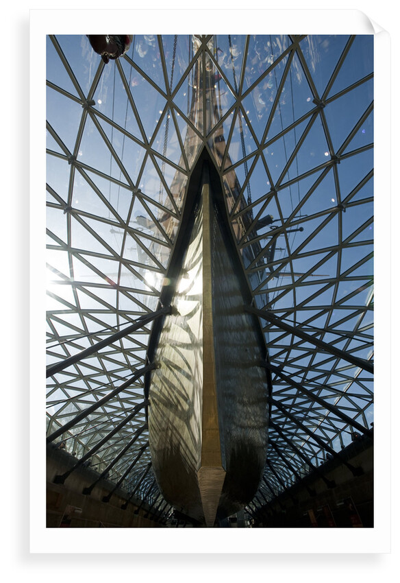 Refurbished clipper 'Cutty Sark' (1869), re-opened 25 April 2012 by National Maritime Museum