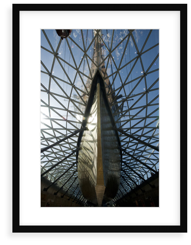 Refurbished clipper 'Cutty Sark' (1869), re-opened 25 April 2012 by National Maritime Museum