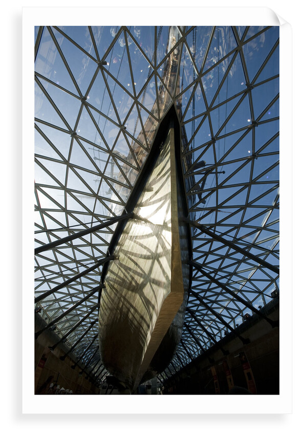 Refurbished clipper 'Cutty Sark' (1869), re-opened 25 April 2012 by National Maritime Museum