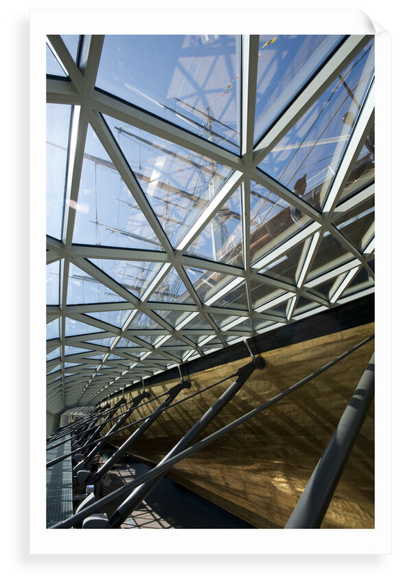 Refurbished clipper 'Cutty Sark' (1869), re-opened 25 April 2012 by National Maritime Museum