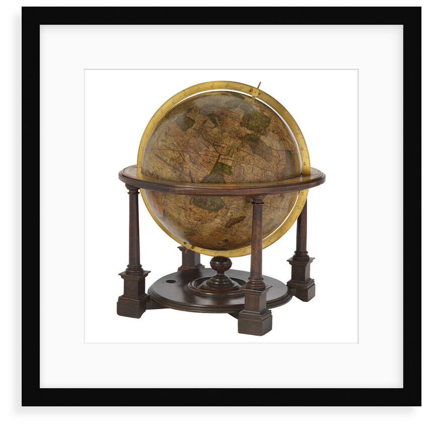 Terrestrial Globe by Gerard Mercator