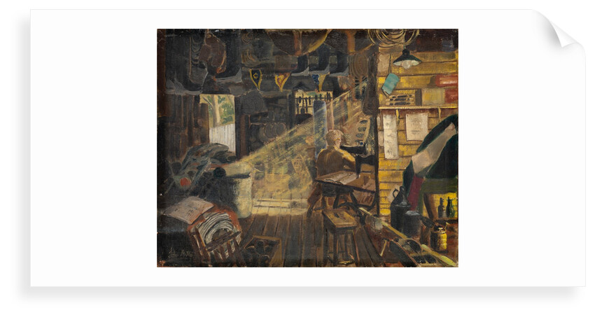 Mr Attrill’s Sailshop, Bembridge, Isle of Wight by John Mills