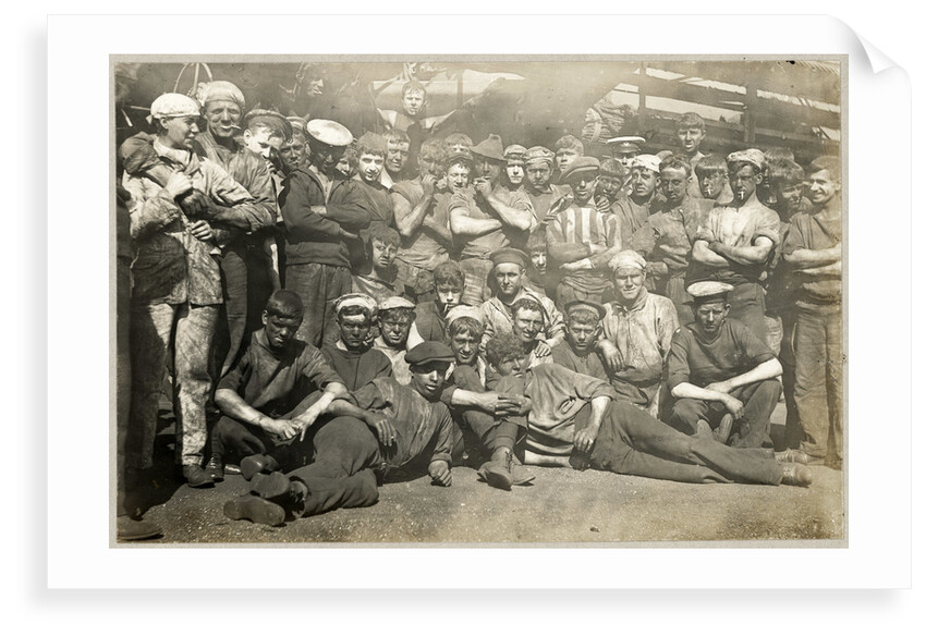 Group of Stokers in an album of Denis Q. Fildes, Commander RN 1906-1915 by unknown