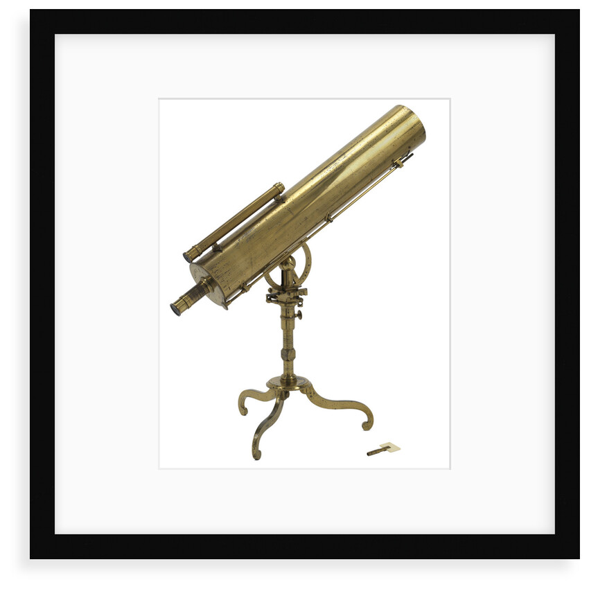 Portable reflector telescope by James Short