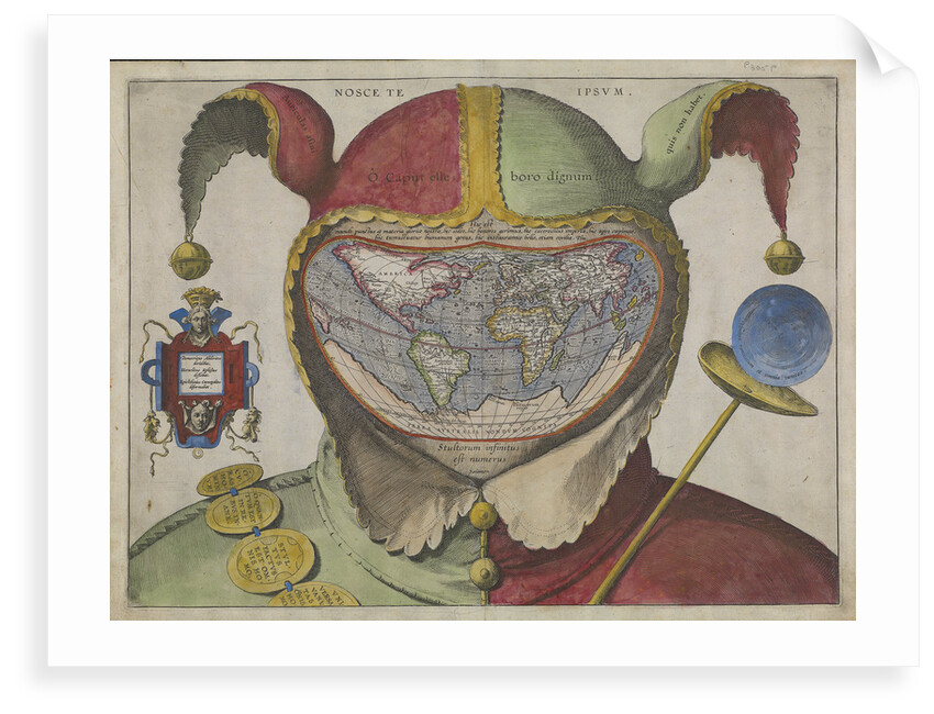 Fool's map of the world by Unknown