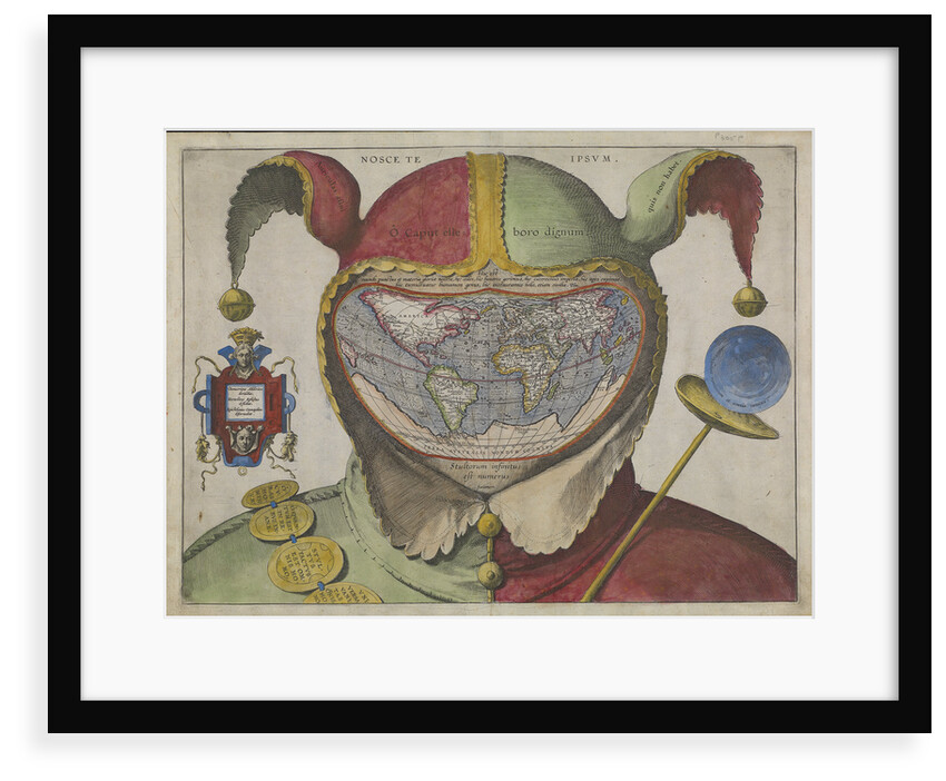 Fool's map of the world by Unknown