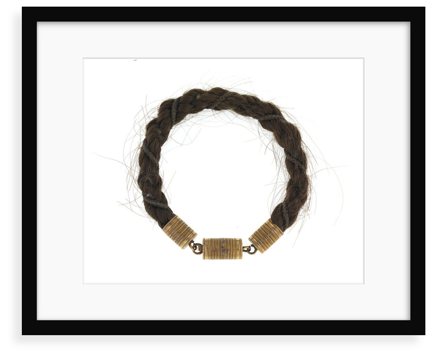 Hair bracelet by Anonymous