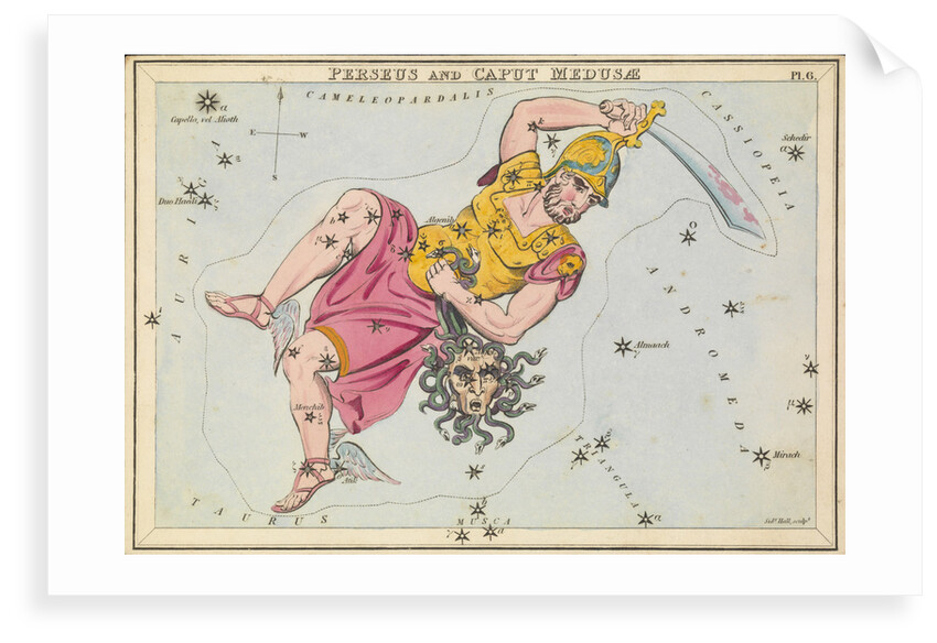 Perseus and Caput Medusae by Sidney Hall