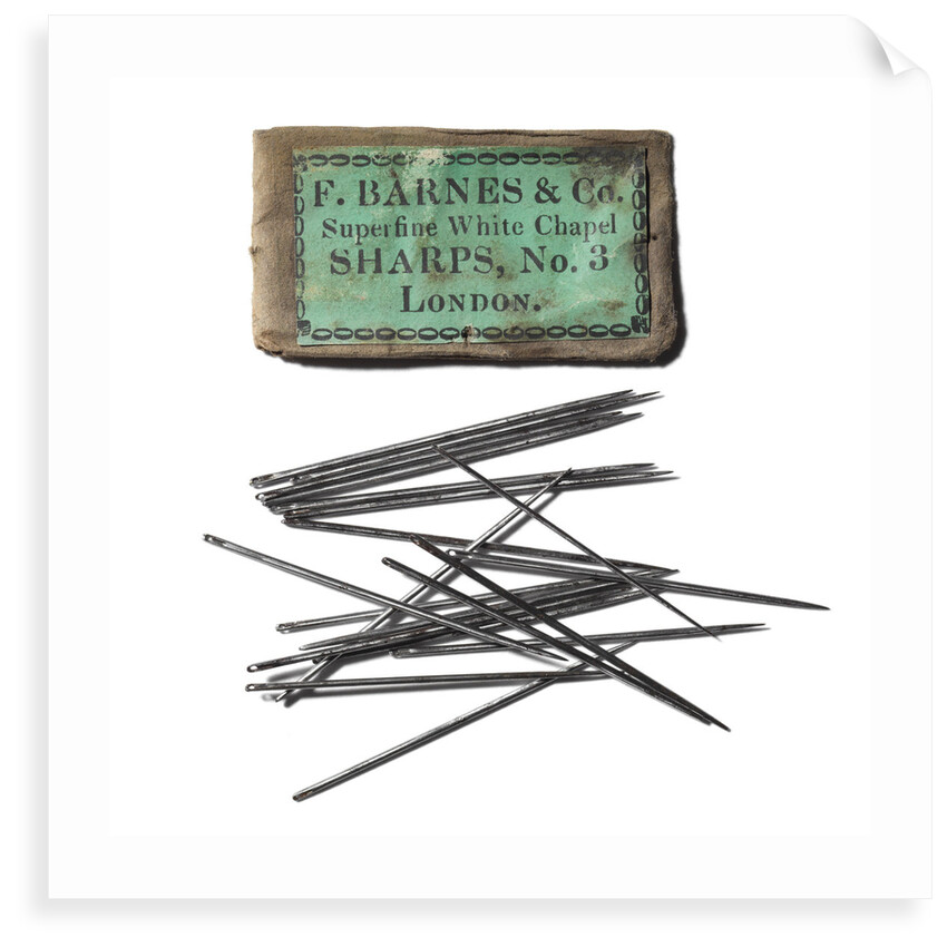 Packet of needles: Relic of Sir John Franklins last expedition 1845-48 by F. Barnes & Co.