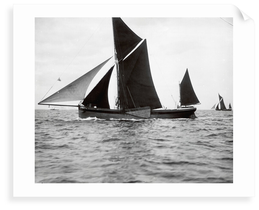 The spritsail barge 'Majestic' (1894) by F. C. Gould & Son