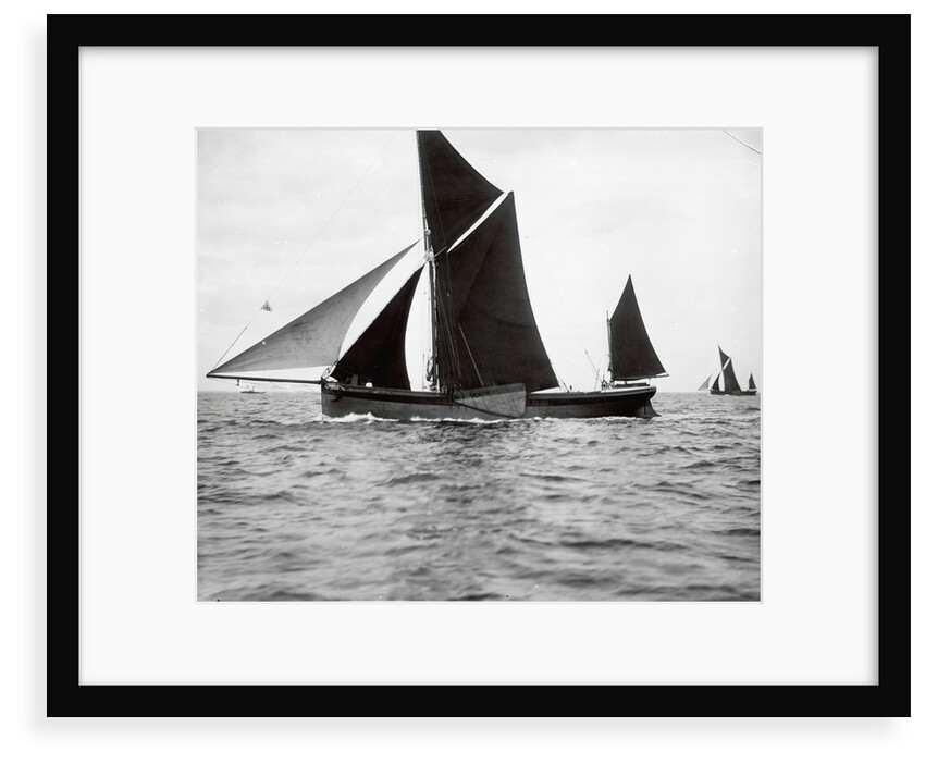 The spritsail barge 'Majestic' (1894) by F. C. Gould & Son